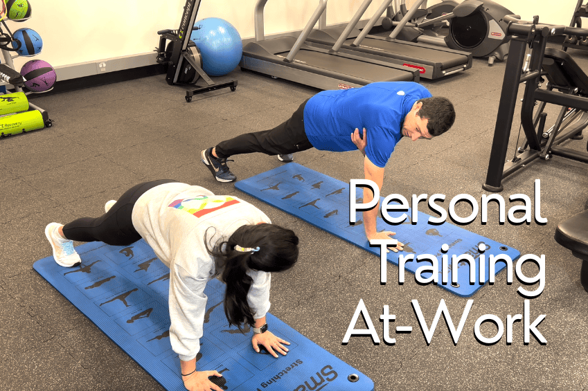 Personal training at work onsite employee health and wellness program options