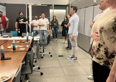 Intuit corporate company ergonomic team stretch break